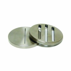 Slotted Disk, 3 Slots, 1/4&quot; Thick, 2.5&quot; Diameter, 100 Micron